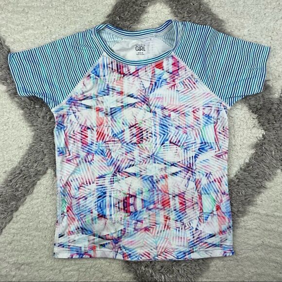 Athleta Girl Swim Short Sleeve - Picture 1 of 3